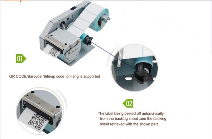 Wide Range  Paper Width Thermal Printer Module 2 Inches For Supermarket