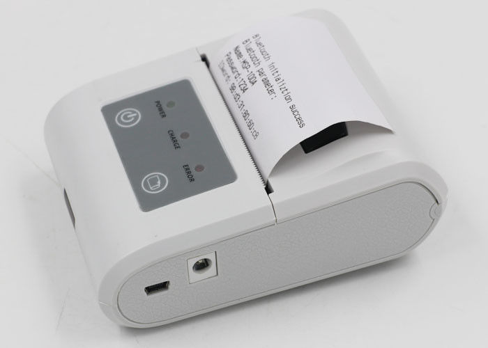 High Speed Bluetooth Thermal Printer , Portable Bluetooth Receipt Printer