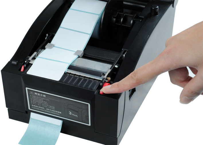 Warehouse 203 DPI Thermal Barcode Label Printer , Adjustable Print Width / Speed