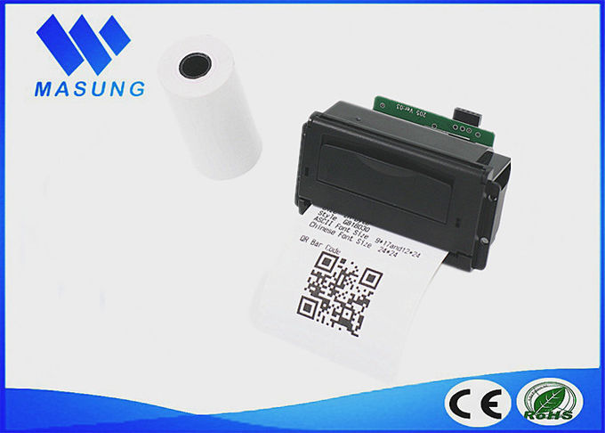 Smallest 58mm Mini Barcode Label Printers Support USB For Taxi Meters