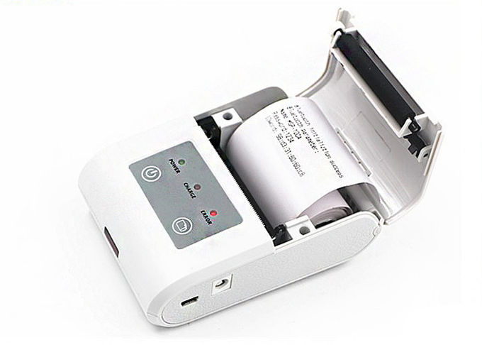 Handheld 2inch Portable Thermal Printer , Thermal Transfer Printer