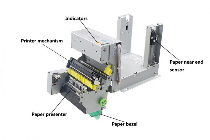 90 Mm Roll Diameter Ticket Printer Mechanism Multiple Function 80MM Baud Rate Switch