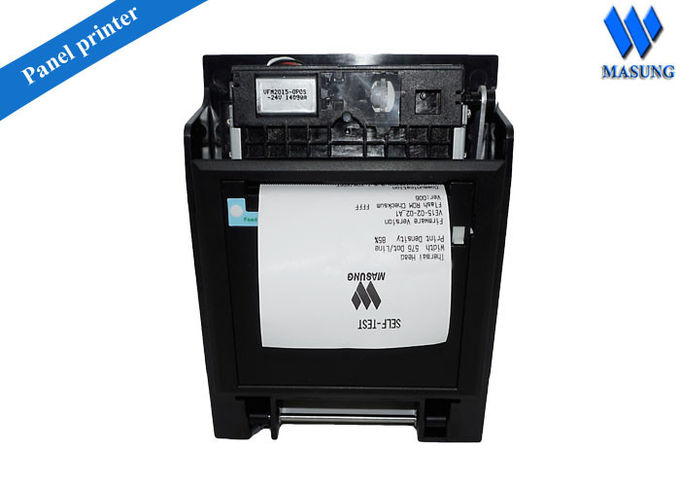 3 Inch Thermal Kiosk Printer / 58mm Portable Mini Thermal Printer Front Panel Mounted Structure
